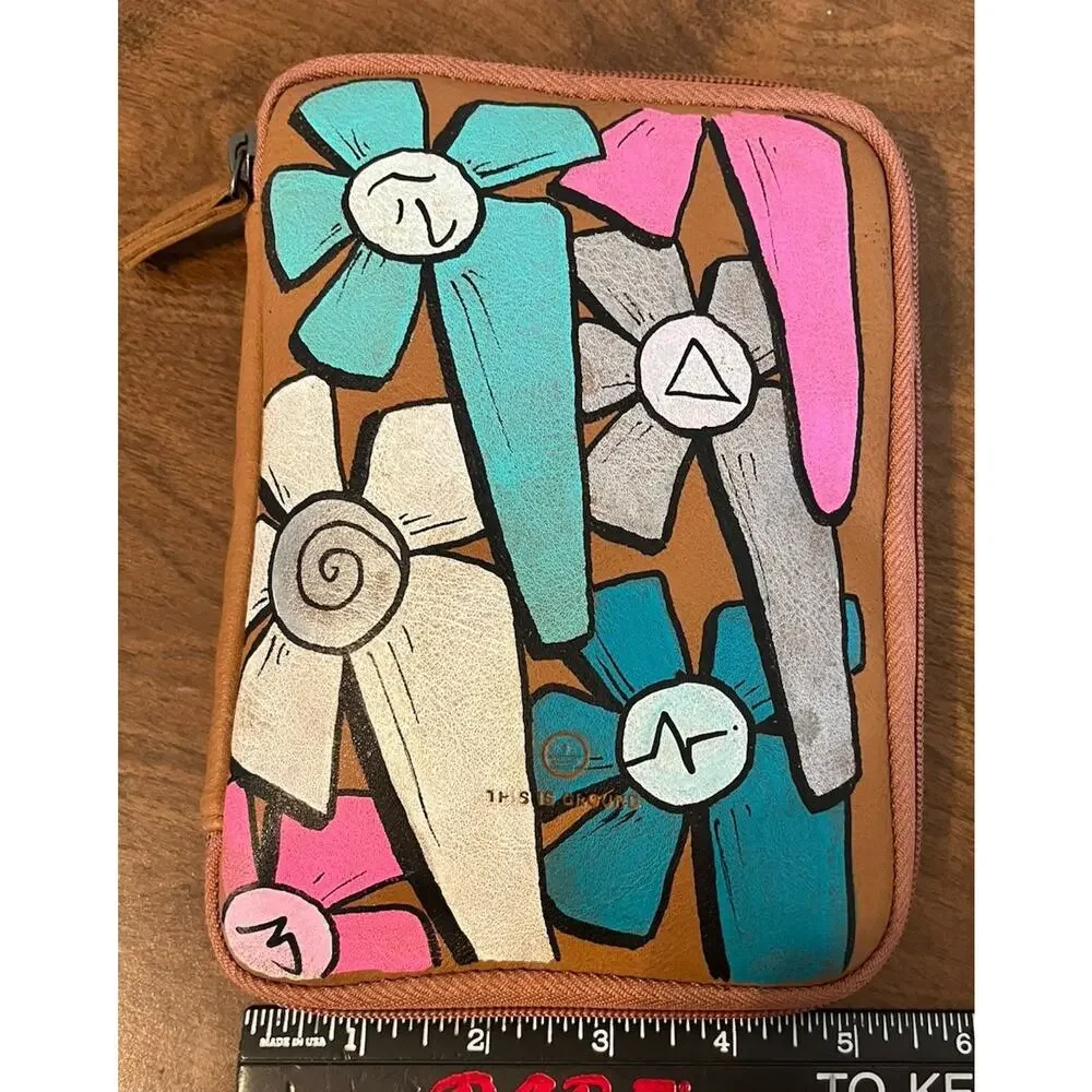 Ze Florist Miami Graffiti Art Found Object Original Travel Bag Flower power